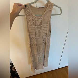 Zara crochet dress!